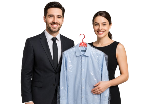 Professional suit and tie